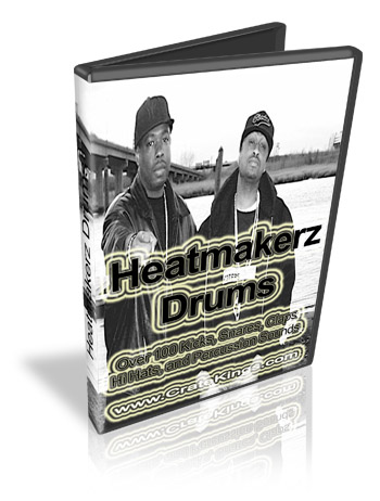 Heatmakerz 1900 DRUM SoundS KIT rap Hip hop samples MPC 1000 2000 3000 4000 5000 