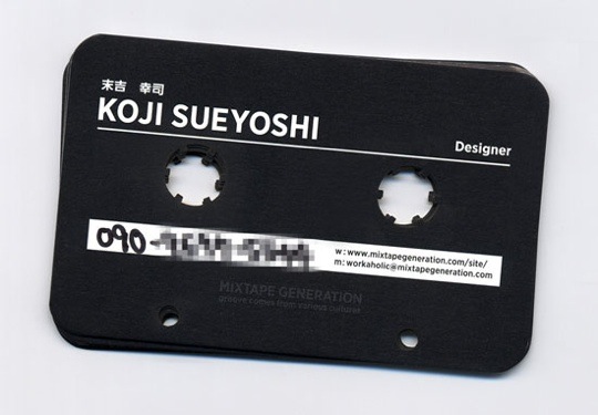 cassette-business-cards